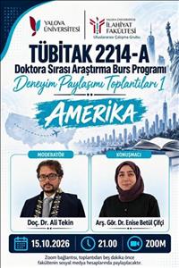 TÜBİTAK 2214-A Doktora Sırası Araştırma Burs Programı Deneyim Paylaşımı
