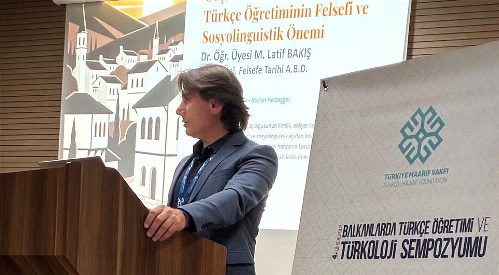 Dr. Öğretim Üyesi M. Latif Bakış Uluslararası Sempozyumda Üniversitemizi Temsil Etti