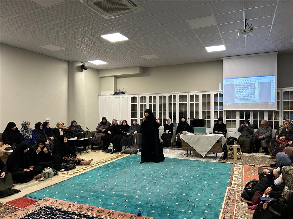 Öğretim Üyemiz Dr. Semra Peker "Kur’an ve Sünnet Işığında Yaşamak" Projesinde Derslerine Devam Ediyor