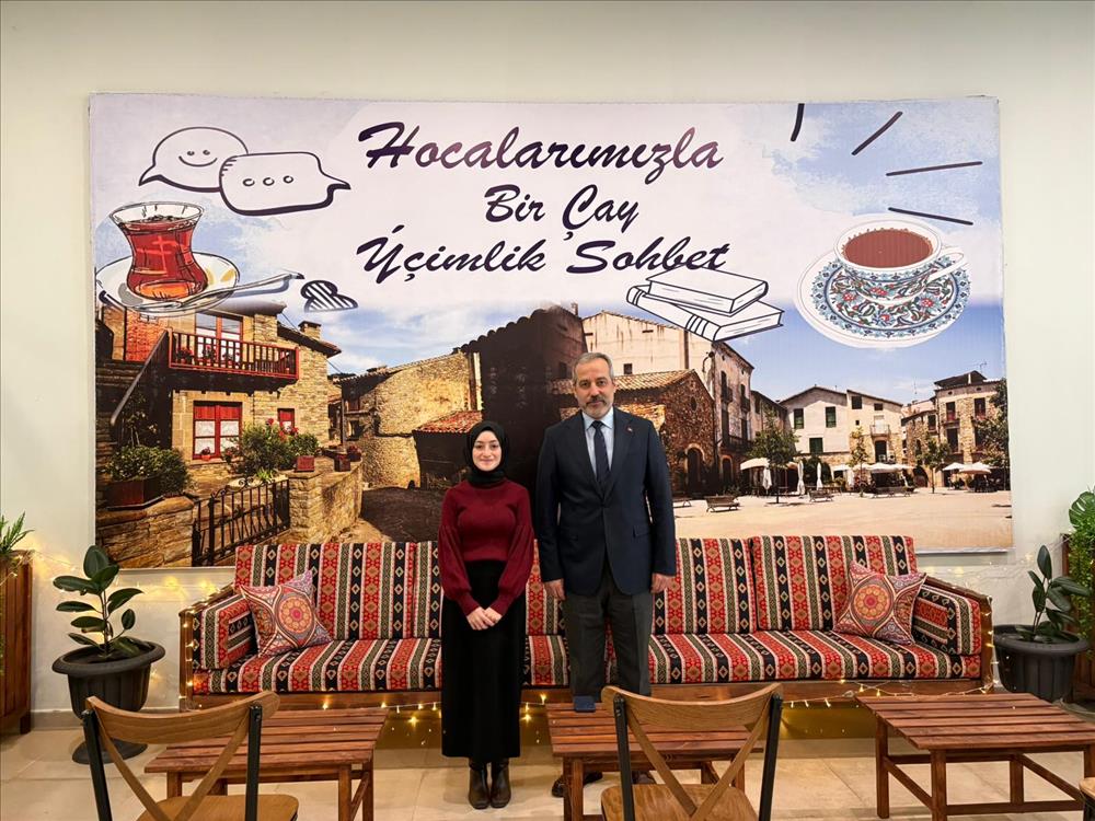 Okulumuzda “Bir Çay İçimlik Sohbet” Alanı Oluşturuldu