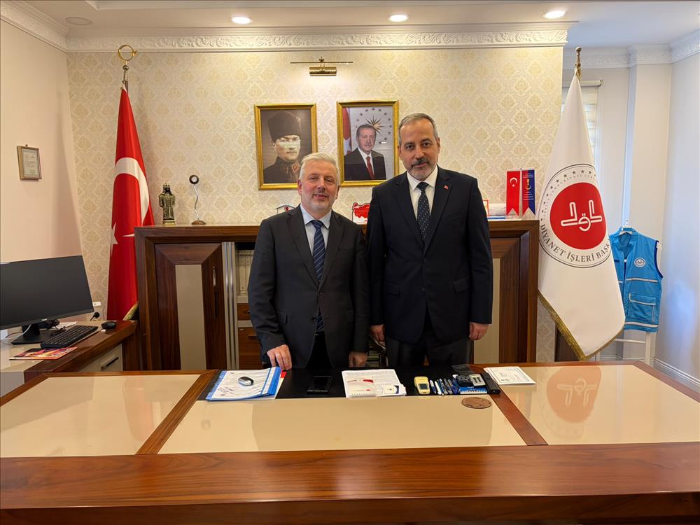 Prof. Dr. Cahit Külekçi’den İl Müftüsü İlyas Yılmaztürk’e Veda Ziyareti